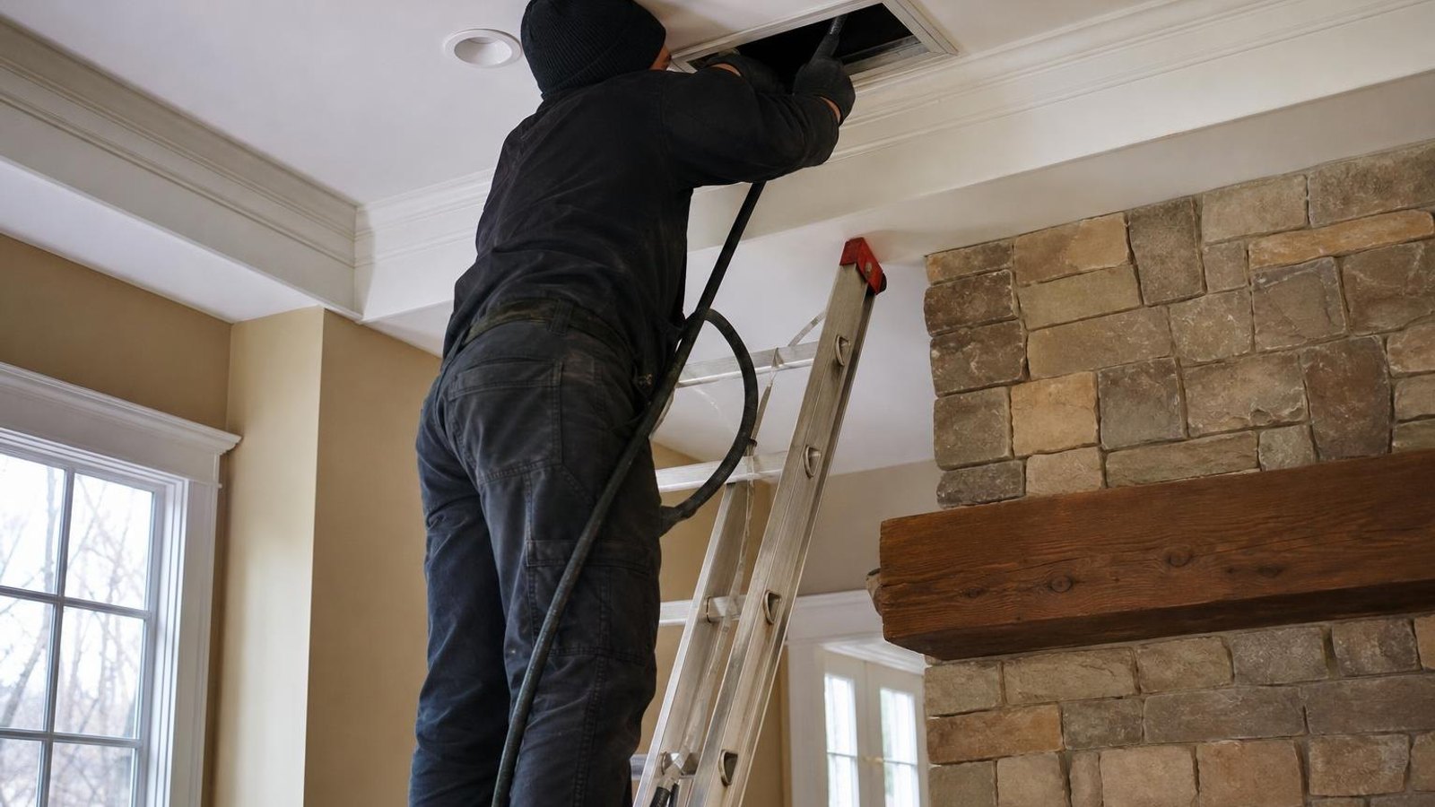 Practical chimney sweep & inspection in Chagrin Falls